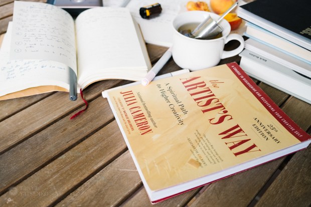 THe Artist's way book by Julia Cameron